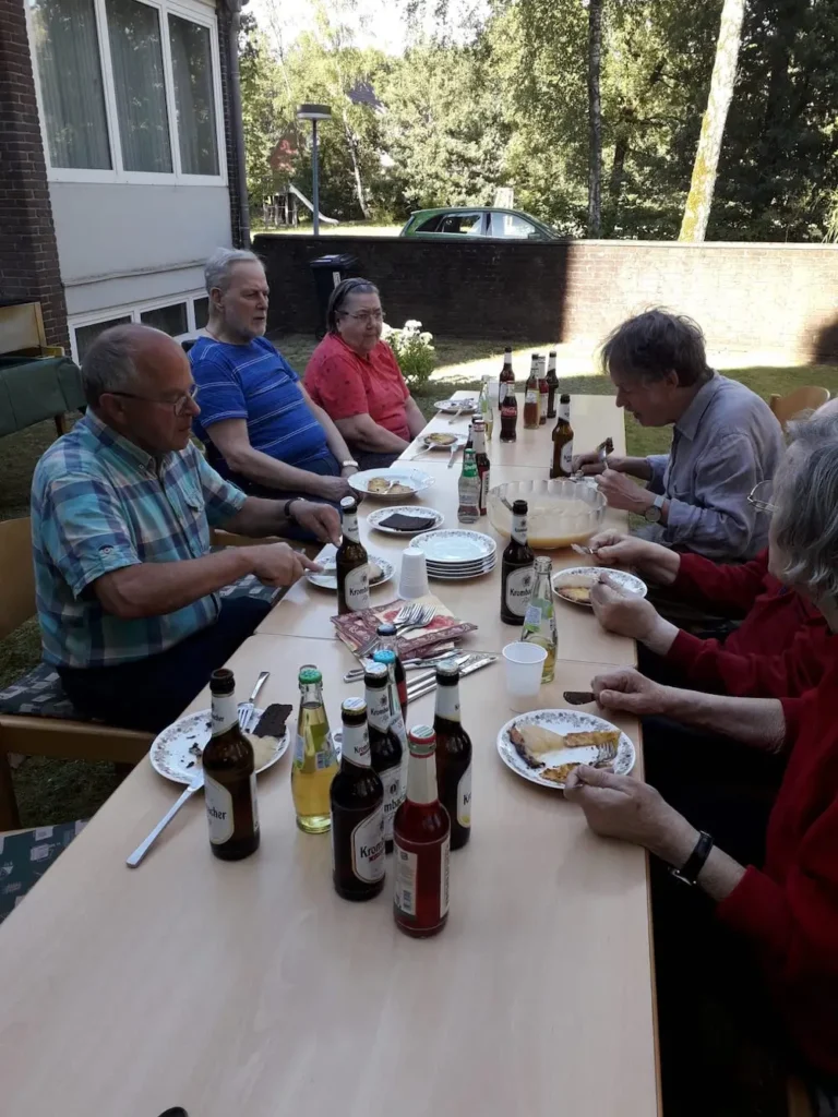 Kornmähen und Kartoffelpuffer essen 2024