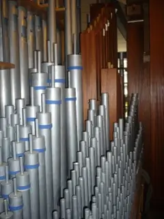 Orgelpfeifen der Johanneskirche