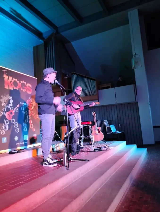 Die Kogs musizieren in der Johanneskirche Lengerich