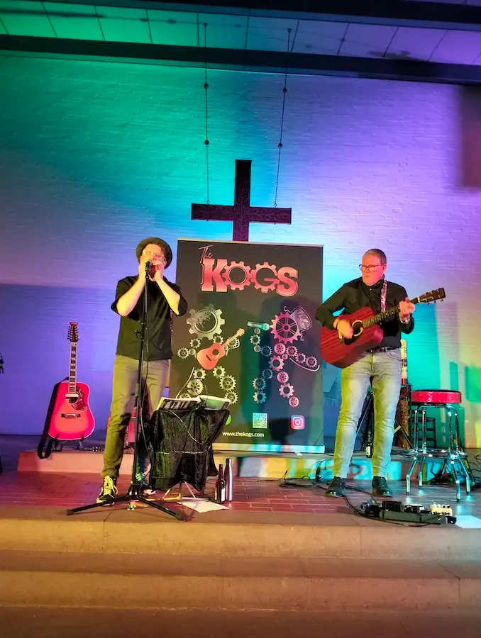 Die Kogs musizieren in der Johanneskirche Lengerich