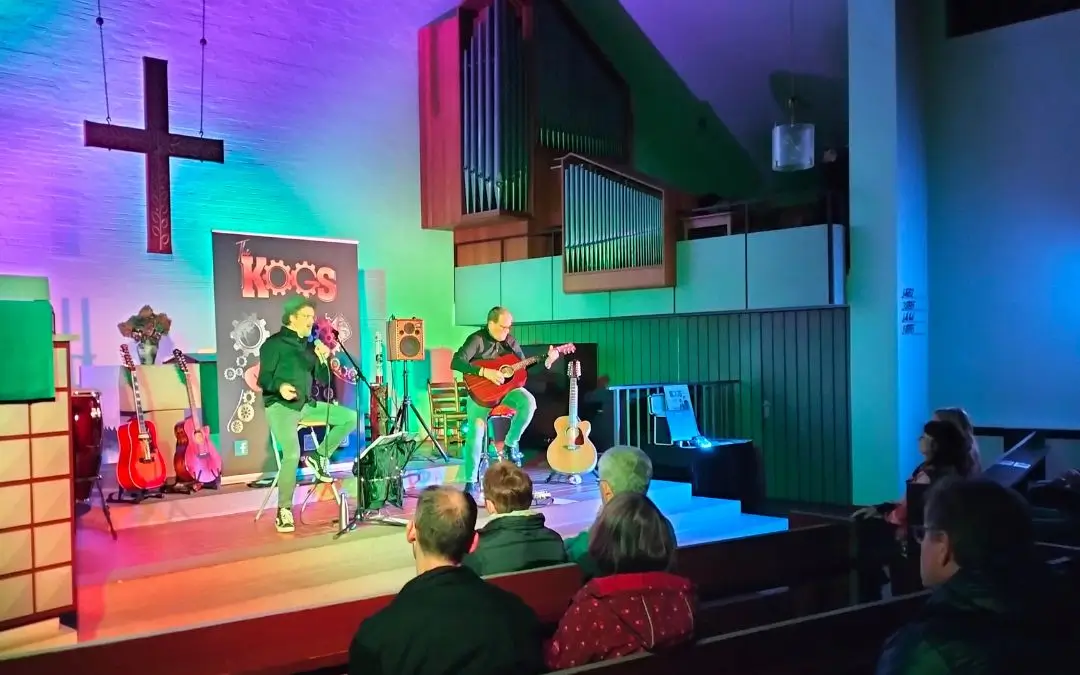 Die Kogs musizieren in der Johanneskirche Lengerich