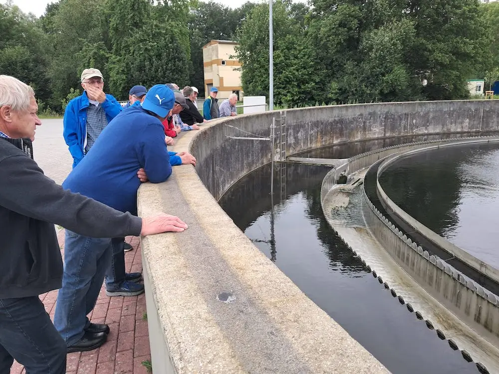 Besichtigung Kläranlage