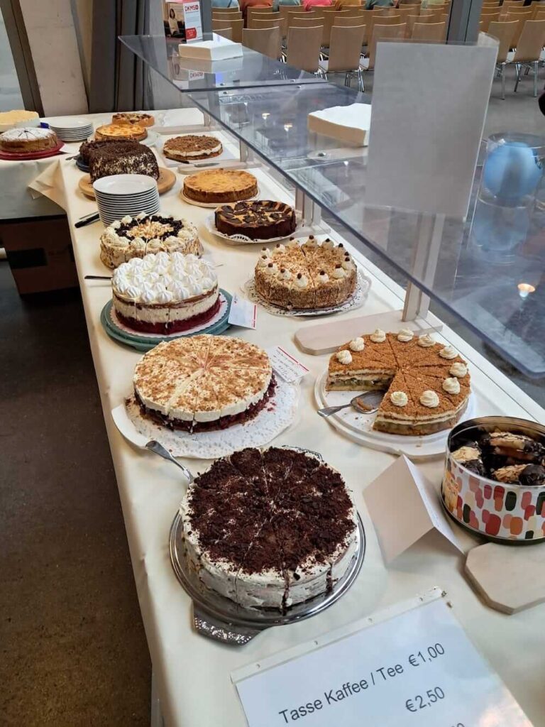 Chorfestival Gempthalle 2025: Kuchenbuffet