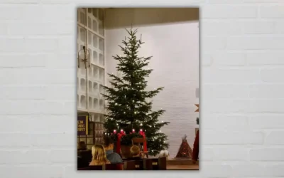 Schmücken der Kirche zu Weihnachten und ein Dank an alle helfenden Hände