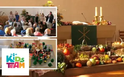 „Lego trifft Bibel“ und das zu Erntedank in der Johanneskirche.